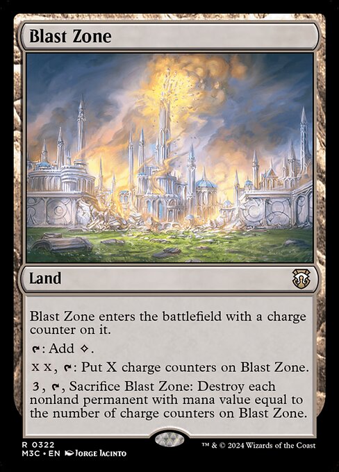Blast Zone (322) [Modern Horizons 3 Commander]