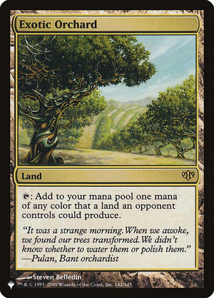 Exotic Orchard (CON) (CON-142) [The List]