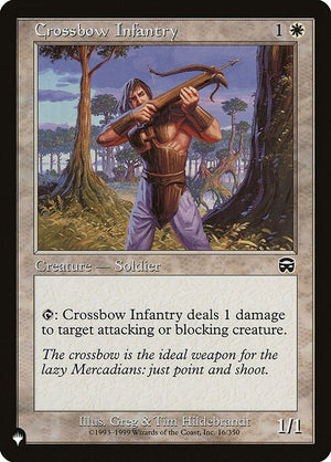 Crossbow Infantry (MMQ-16) [The List]