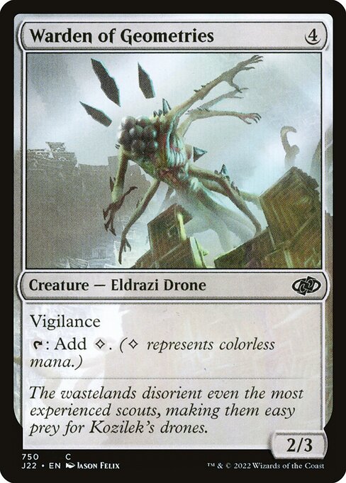 Warden of Geometries (750) [Jumpstart 2022]