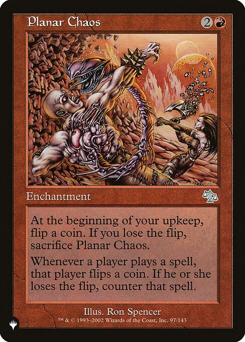 Planar Chaos (JUD-97) [The List]