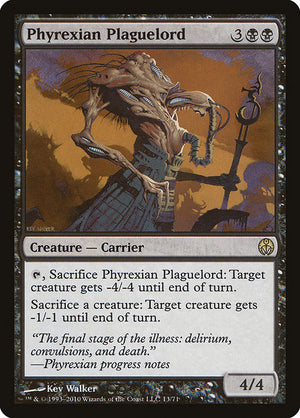 Phyrexian Plaguelord (13) [Duel Decks: Phyrexia vs. the Coalition]