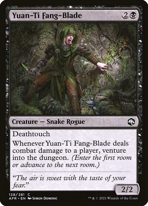 Yuan-Ti Fang-Blade (128) [Adventures in the Forgotten Realms]