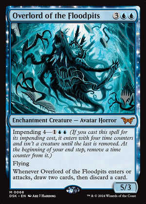 Overlord of the Floodpits (68p) [Duskmourn: House of Horror Promos]