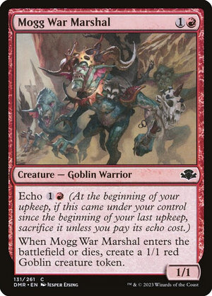 Mogg War Marshal (131) [Dominaria Remastered]