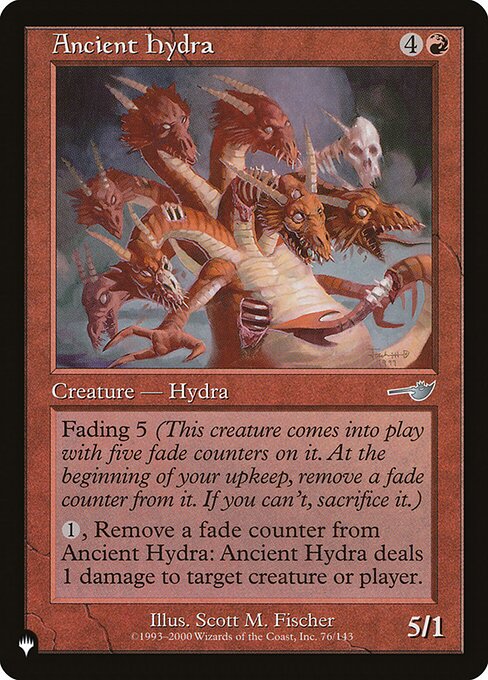 Ancient Hydra (NEM-76) [The List]