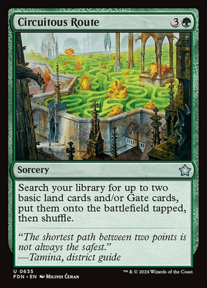 Circuitous Route (635) [Foundations]