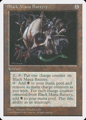 Black Mana Battery (298) [Fourth Edition]