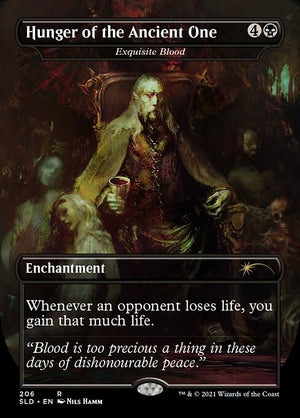 Exquisite Blood (206) [Secret Lair Drop] [Borderless]