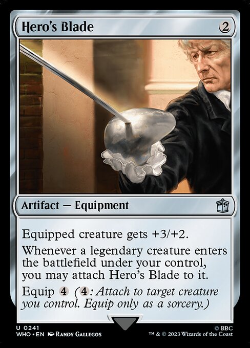 Hero's Blade (241) [Doctor Who]