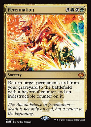 Perennation (212p) [Tarkir: Dragonstorm Promos]