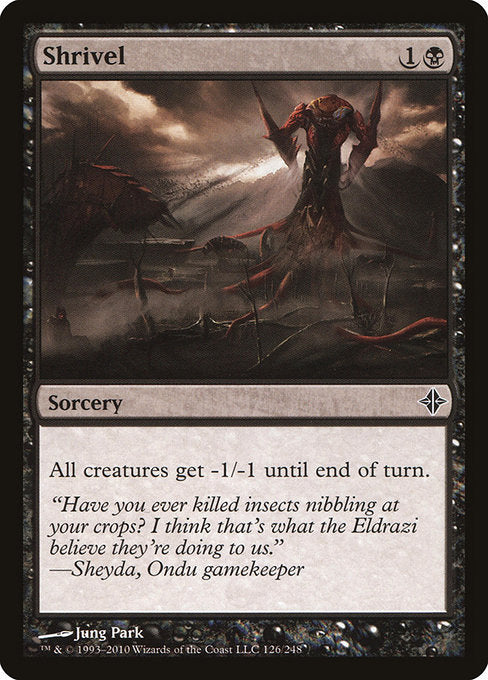 Shrivel (126) [Rise of the Eldrazi]
