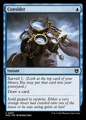 Consider (87) [Wilds of Eldraine Commander]