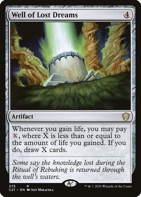 Well of Lost Dreams (275) [Commander 2021]