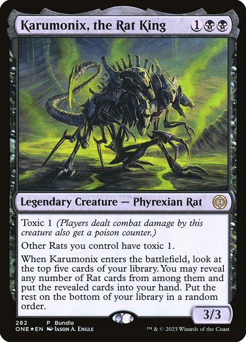 Karumonix, the Rat King (282) [Phyrexia: All Will Be One]