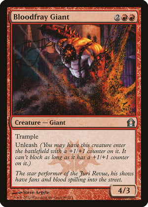Bloodfray Giant (89) [Return to Ravnica]