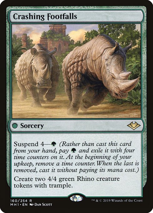 Crashing Footfalls (160) [Modern Horizons]