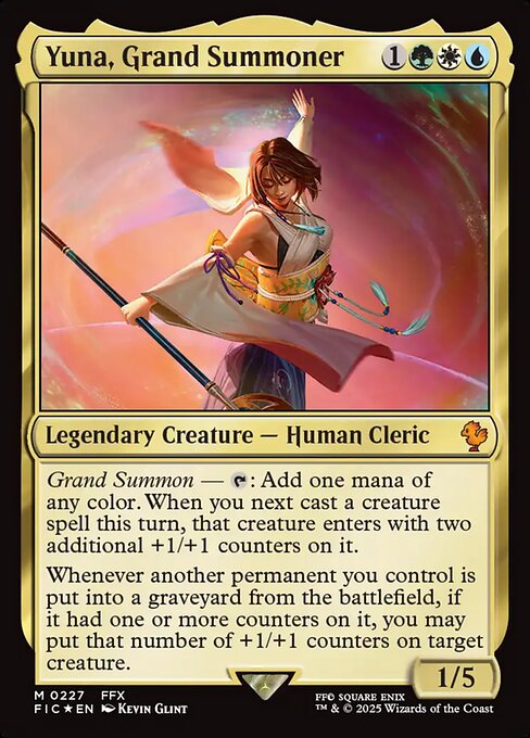 Yuna, Grand Summoner (227) [Final Fantasy Commander]