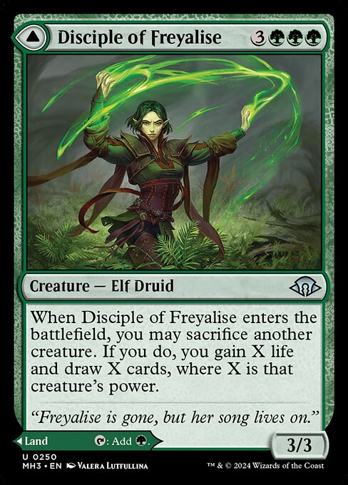 Disciple of Freyalise // Garden of Freyalise (250) [Modern Horizons 3]