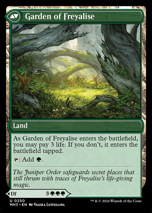 Disciple of Freyalise // Garden of Freyalise (250) [Modern Horizons 3]