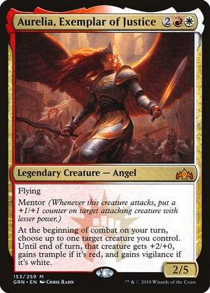 Aurelia, Exemplar of Justice (153) [Guilds of Ravnica]