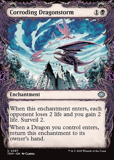 Corroding Dragonstorm (297) [Tarkir: Dragonstorm]