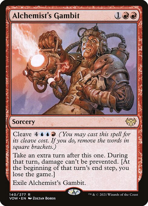 Alchemist's Gambit (140) [Innistrad: Crimson Vow]