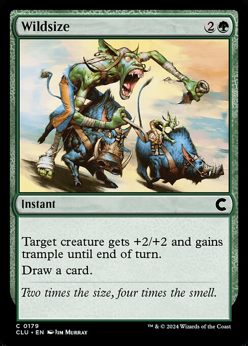 Wildsize (179) [Ravnica: Clue Edition]