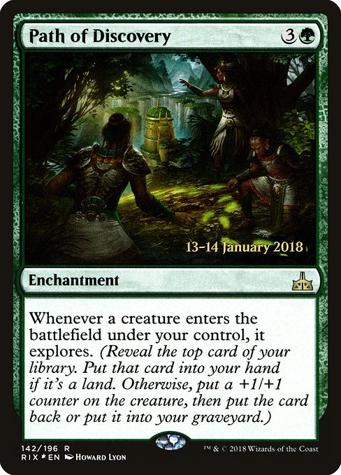 Path of Discovery (142s) [Rivals of Ixalan Promos]