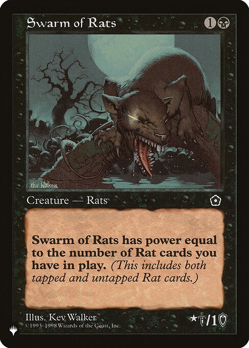 Swarm of Rats (P02-89) [The List]