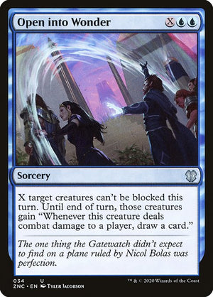 Open into Wonder (34) [Zendikar Rising Commander]
