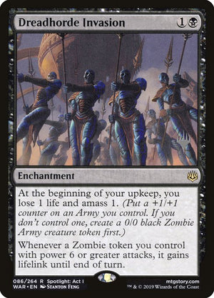 Dreadhorde Invasion (86p) [War of the Spark Promos]