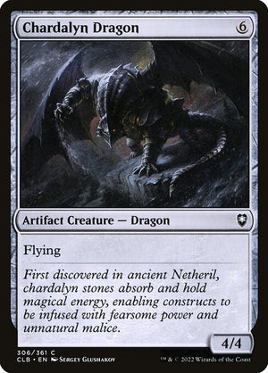 Chardalyn Dragon (306) [Commander Legends: Battle for Baldur's Gate]