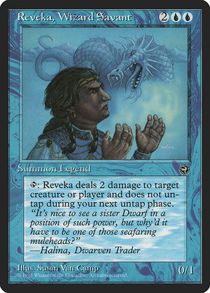 Reveka, Wizard Savant (37) [Homelands]