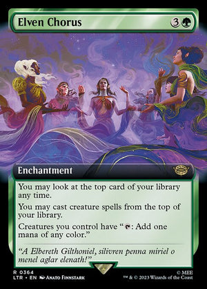 Elven Chorus (364) [The Lord of the Rings: Tales of Middle-earth] [Extended Art]