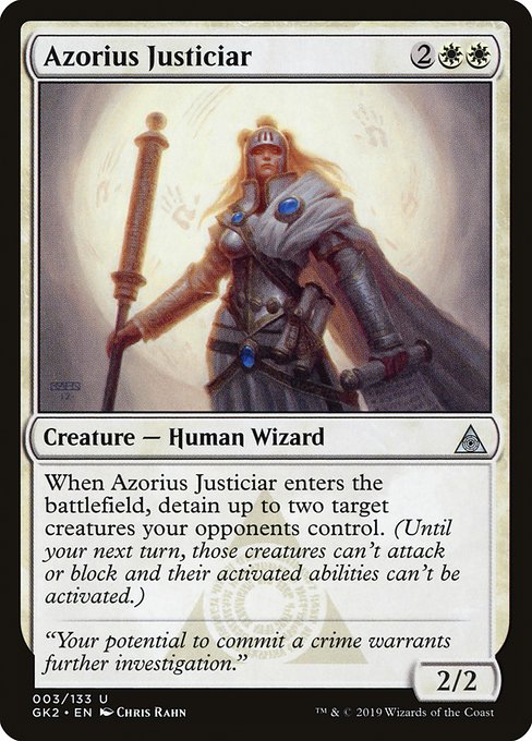 Azorius Justiciar (3) [RNA Guild Kit]