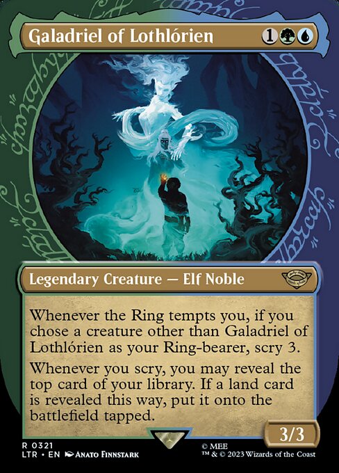 Galadriel of Lothlórien (321) [The Lord of the Rings: Tales of Middle-earth] [Showcase, Borderless]