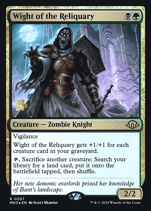 Wight of the Reliquary (207s) [Modern Horizons 3 Promos]