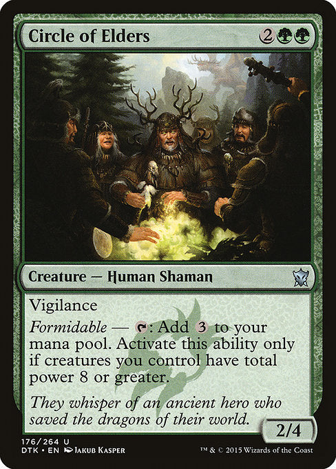 Circle of Elders (176) [Dragons of Tarkir]