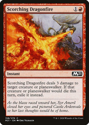 Scorching Dragonfire (158) [Core Set 2021]