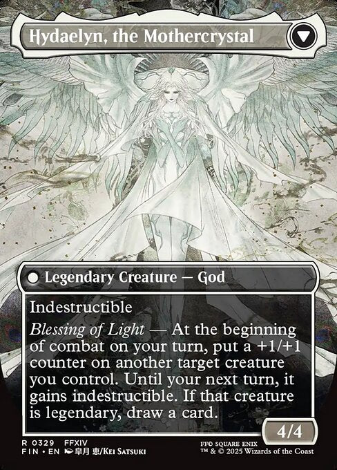 Venat, Heart of Hydaelyn // Hydaelyn, the Mothercrystal (329) [Final Fantasy] Reverse