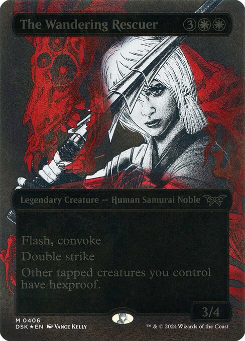 The Wandering Rescuer (406) [Duskmourn: House of Horror]