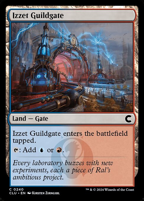 Izzet Guildgate (240) [Ravnica: Clue Edition]