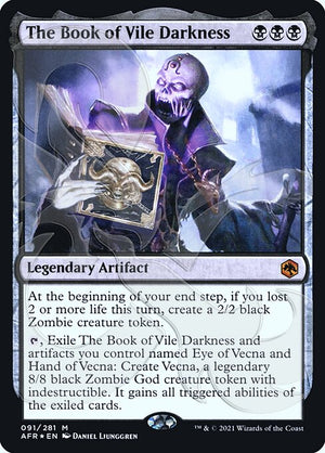 The Book of Vile Darkness (91a) [Adventures in the Forgotten Realms Promos]