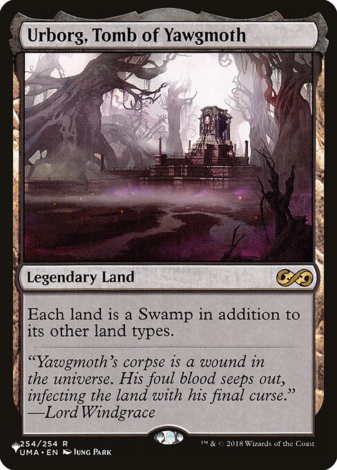 Urborg, Tomb of Yawgmoth (UMA-254) [The List]
