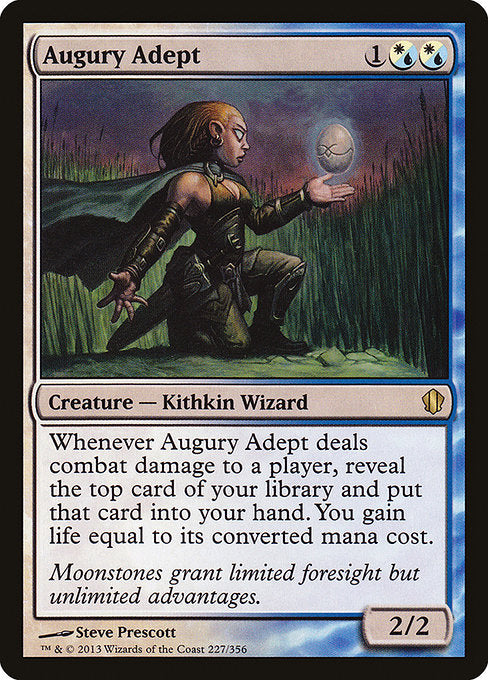 Augury Adept (227) [Commander 2013]