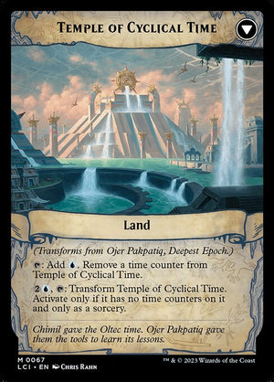 Ojer Pakpatiq, Deepest Epoch // Temple of Cyclical Time (67) [The Lost Caverns of Ixalan] Reverse
