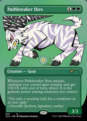 Pathbreaker Ibex (307) [Secret Lair Drop] [Borderless]