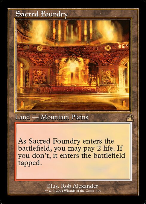 Sacred Foundry (409) [Ravnica Remastered]