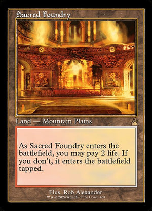 Sacred Foundry (409) [Ravnica Remastered]